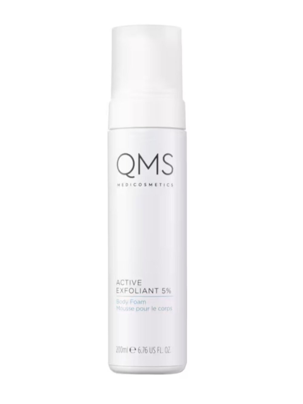 MSRP $85 | QMS Active Exfoliant 5% Body Foam – 6.76 oz / 200 mL – NWOB